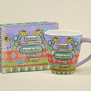 Lang Belieive Ceramic Café Mug 17 oz | Dishwasher & Microwave Safe | NIB